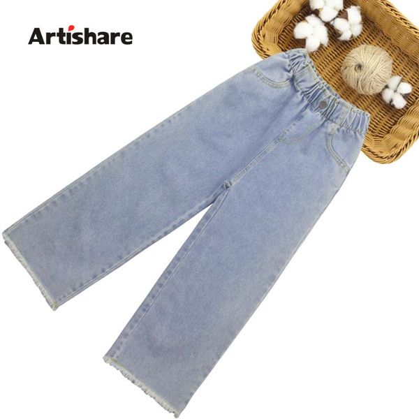 jeans for girls solid color girl wide leg child high waist children casual style clothes, Blue
jeans for girls solid color girl wide leg child high waist children casual style clothes, Blue