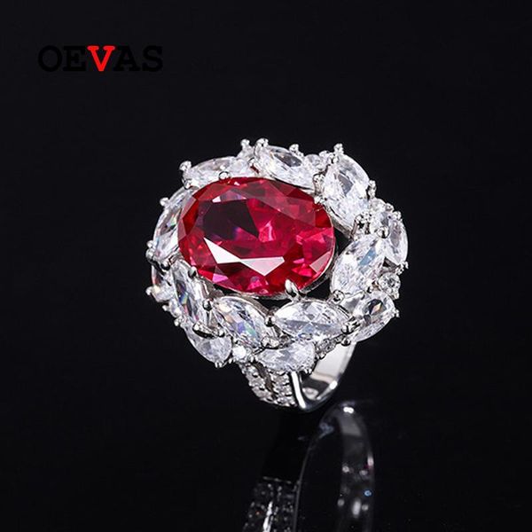 cluster rings oevas 100% 925 sterling silver 10*14mm egg shape ruby sapphire gemstone for women sparkling wedding fine jewelry wholesale, Golden;silver
cluster rings oevas 100% 925 sterling silver 10*14mm egg shape ruby sapphire gemstone for women sparkling wedding fine jewelry wholesale, Golden;silver