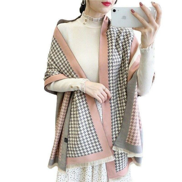 scarves imitate cashmere long scarf winter shawl stole women fashion houndstooth big kerchief bufanda 180*65cm, Blue;gray
scarves imitate cashmere long scarf winter shawl stole women fashion houndstooth big kerchief bufanda 180*65cm, Blue;gray