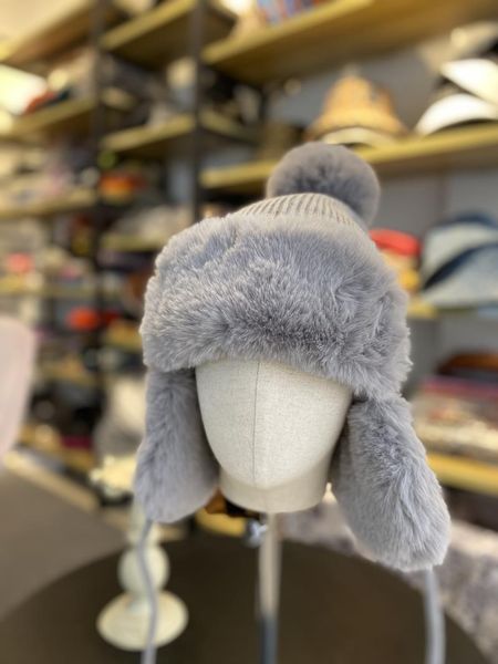 sweet and lovely thickened warm lei feng hat signature fashion casual daily versatile rabbit hair ear cap zy, Blue;gray
sweet and lovely thickened warm lei feng hat signature fashion casual daily versatile rabbit hair ear cap zy, Blue;gray