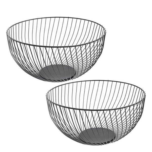 storage baskets wire fruit basket,2 pcs round mesh bowl,storage holder for kitchen counter,bread,,candy,vegetables,black
storage baskets wire fruit basket,2 pcs round mesh bowl,storage holder for kitchen counter,bread,,candy,vegetables,black