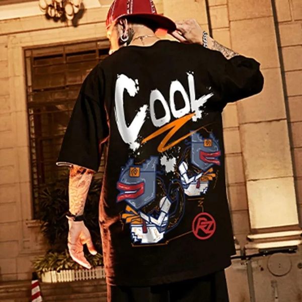 men's t-shirts summer men high street hip hop cool tshirt short sleeve skateboard cartoon parkour plus size 8xl korea style tees 5, White;black
men's t-shirts summer men high street hip hop cool tshirt short sleeve skateboard cartoon parkour plus size 8xl korea style tees 5, White;black