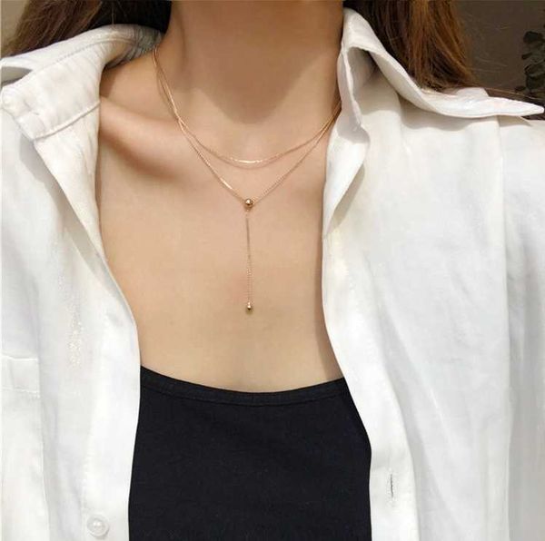 chokers vintage multilayer pendant necklace women gold silver color beads simple choker necklaces jewelry, Golden;silver
chokers vintage multilayer pendant necklace women gold silver color beads simple choker necklaces jewelry, Golden;silver