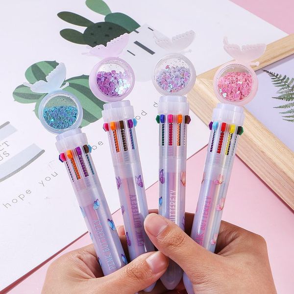 ballpoint pens kawaii butterfly 10 color pen cute gel for writing sationary supplies multi school, Blue;orange
ballpoint pens kawaii butterfly 10 color pen cute gel for writing sationary supplies multi school, Blue;orange