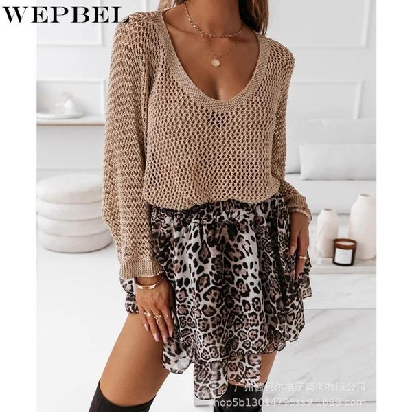 women's sweaters wepbel casual solid color sweater hollow out pullover autumn o-neck long sleeve loose, White;black
women's sweaters wepbel casual solid color sweater hollow out pullover autumn o-neck long sleeve loose, White;black