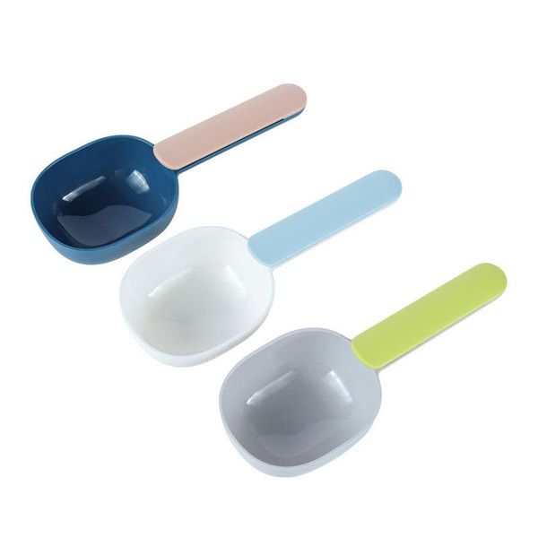 dog bowls & feeders pet cat shovel mutli-function feeding scoop spoon with sealing bag clip creative measuring cup accessories
dog bowls & feeders pet cat shovel mutli-function feeding scoop spoon with sealing bag clip creative measuring cup accessories