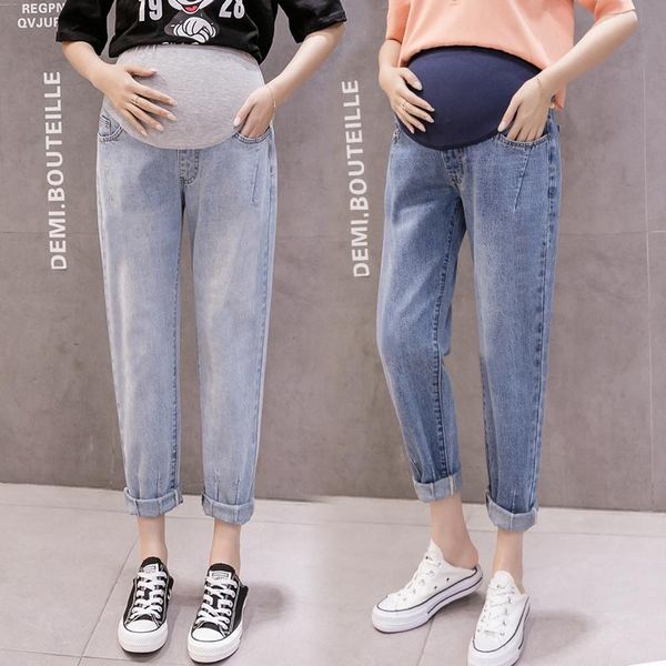 maternity bottoms 8909# autumn korean fashion denim straight jeans adjustable belly pants clothes for pregnant women pregnancy trousers, White
maternity bottoms 8909# autumn korean fashion denim straight jeans adjustable belly pants clothes for pregnant women pregnancy trousers, White