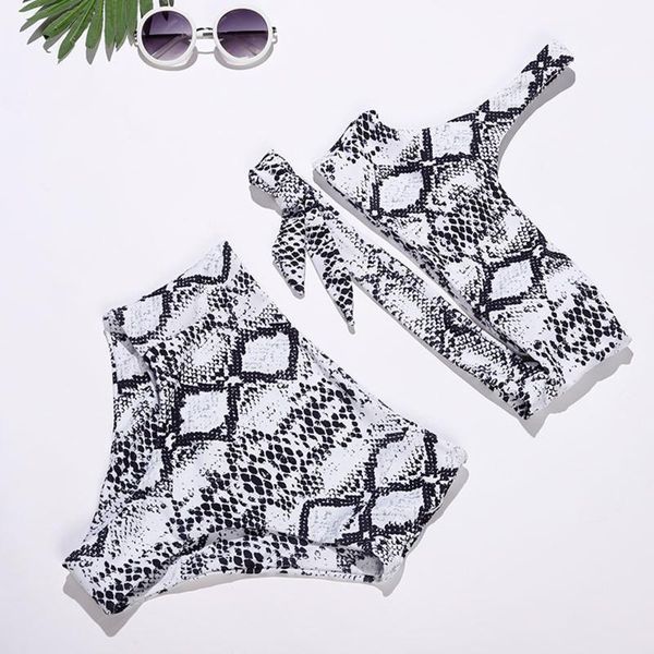women's swimwear women fashion printed swimsuit backless beachwear split bikini low waist for swimming pool 5.28, White;black
women's swimwear women fashion printed swimsuit backless beachwear split bikini low waist for swimming pool 5.28, White;black