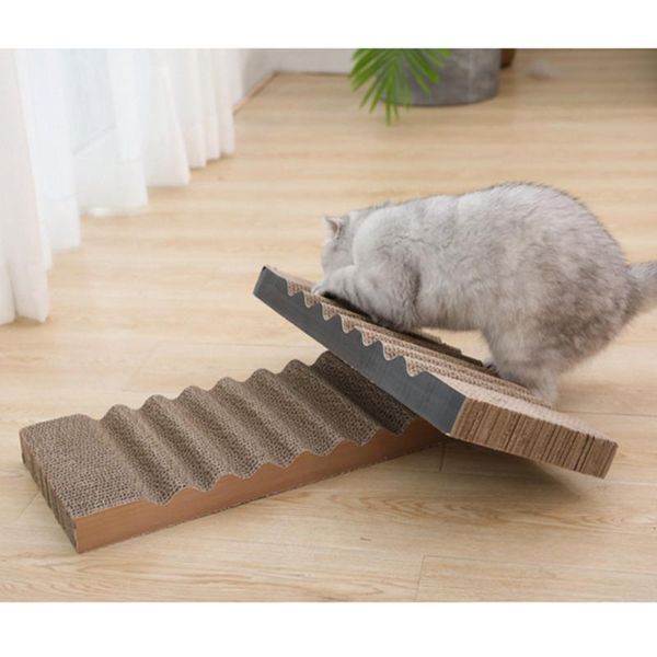 pet cat washboard practical scratching board corrugated paper grinding wear res toys
pet cat washboard practical scratching board corrugated paper grinding wear res toys