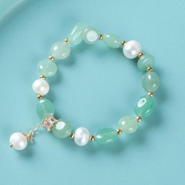 beaded, strands fysl light yellow gold color irregular shape many style stone and crystal bracelet with pearls jewelry, Black
beaded, strands fysl light yellow gold color irregular shape many style stone and crystal bracelet with pearls jewelry, Black