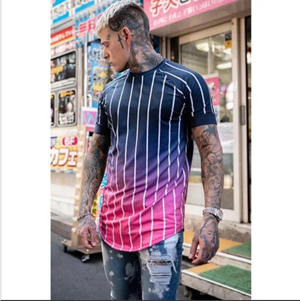 men's t-shirts 2021 summer casual t-shirt 3d fashion striped street hip-hop short-sleeved clothing sports slim top, White;black
men's t-shirts 2021 summer casual t-shirt 3d fashion striped street hip-hop short-sleeved clothing sports slim top, White;black