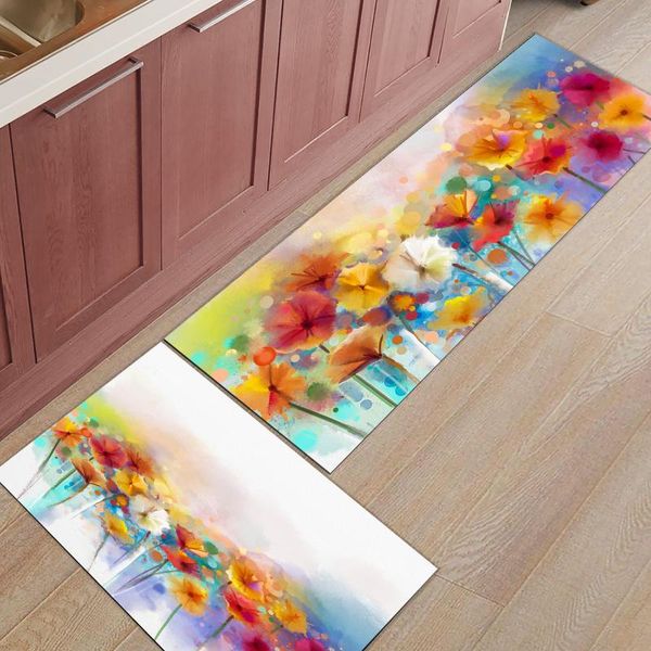 colorful watercolor painting of flowers kitchen rug home entrance doormat bedroom floor decor carpet bathroom anti-slip carpets
colorful watercolor painting of flowers kitchen rug home entrance doormat bedroom floor decor carpet bathroom anti-slip carpets
