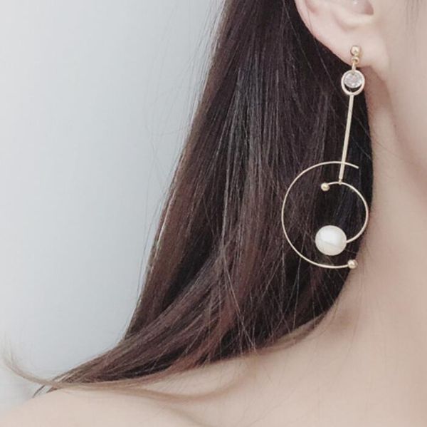 jewelry pearl dangle earrings semicycle shape zircon earrings for women fashion of shipping, Silver
jewelry pearl dangle earrings semicycle shape zircon earrings for women fashion of shipping, Silver