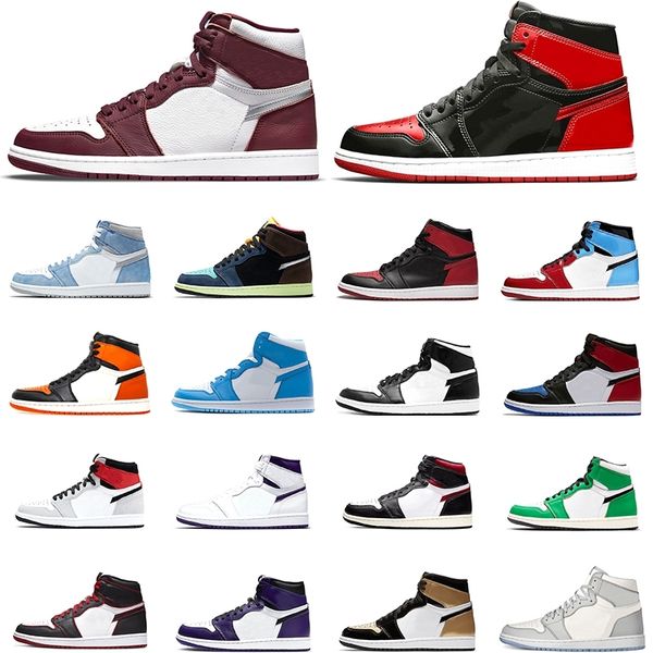 jumpman 1 basketball shoes 1s men women travis pine green bordeaux pollen bred patent fearless black toe mens sports trainers sneakers size
jumpman 1 basketball shoes 1s men women travis pine green bordeaux pollen bred patent fearless black toe mens sports trainers sneakers size