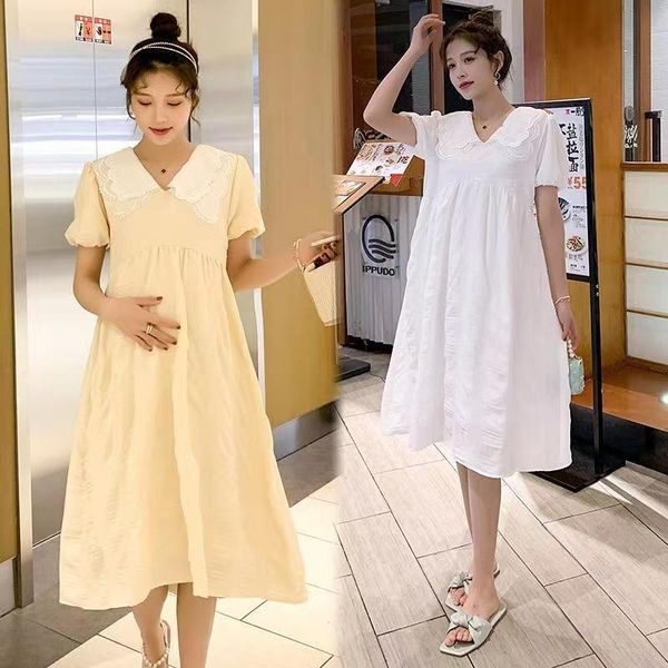 5525# 2021 summer korean fashion maternity dress sweet loose clothes for pregnant women lovely white pregnancy dresses
5525# 2021 summer korean fashion maternity dress sweet loose clothes for pregnant women lovely white pregnancy dresses