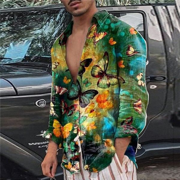 men's shirt 3d print butterfly turndown street casual button-down print long sleeve casual fashion comfortable green v9lo#, White;black
men's shirt 3d print butterfly turndown street casual button-down print long sleeve casual fashion comfortable green v9lo#, White;black