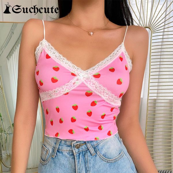 women's tanks & camis strawberry prinetd v-neck crop for women streetwear y2k fashion tank lace trim camisole kawaii clothes, White
women's tanks & camis strawberry prinetd v-neck crop for women streetwear y2k fashion tank lace trim camisole kawaii clothes, White