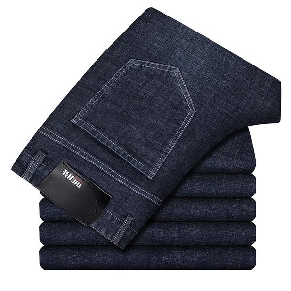 men's jeans fall/winter stretch denim casual regular-fit trousers straight cotton washed professional cowboy pants, Blue
men's jeans fall/winter stretch denim casual regular-fit trousers straight cotton washed professional cowboy pants, Blue