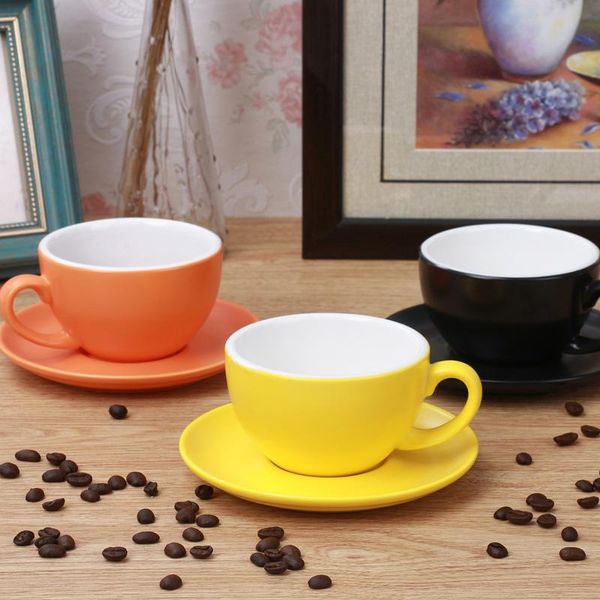 cups & saucers 240-300ml macaron wide mouth ceramic cappuccino coffee mug cup with saucer sets simplicity european thick colored espresso
cups & saucers 240-300ml macaron wide mouth ceramic cappuccino coffee mug cup with saucer sets simplicity european thick colored espresso