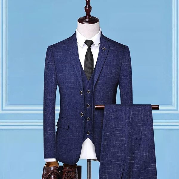 men's spring casual suit korean slim three piece formal dress suits & blazers, White;black
men's spring casual suit korean slim three piece formal dress suits & blazers, White;black