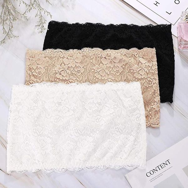 bras women summer strapless lace intimates tube bra lady solid elastic boob bandeau lingerie bust breast wrap accessory, Red;black
bras women summer strapless lace intimates tube bra lady solid elastic boob bandeau lingerie bust breast wrap accessory, Red;black