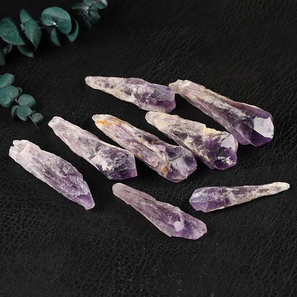 decorative objects & figurines 1pc natural original amethyst quartz cluster crystal rod point mineral specimen healing stone home decoration
decorative objects & figurines 1pc natural original amethyst quartz cluster crystal rod point mineral specimen healing stone home decoration