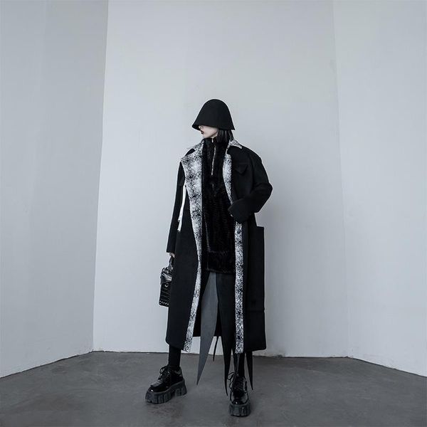women's wool & blends fit black loose plaid big size long woolen coat parkas sleeve women fashion tide autumn winter 2021 1dd1604
women's wool & blends fit black loose plaid big size long woolen coat parkas sleeve women fashion tide autumn winter 2021 1dd1604
