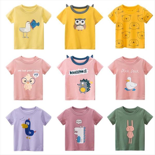 girls summer t shirt cartoon printed tees kids children casual clothing cotton baby for boys, Blue
girls summer t shirt cartoon printed tees kids children casual clothing cotton baby for boys, Blue