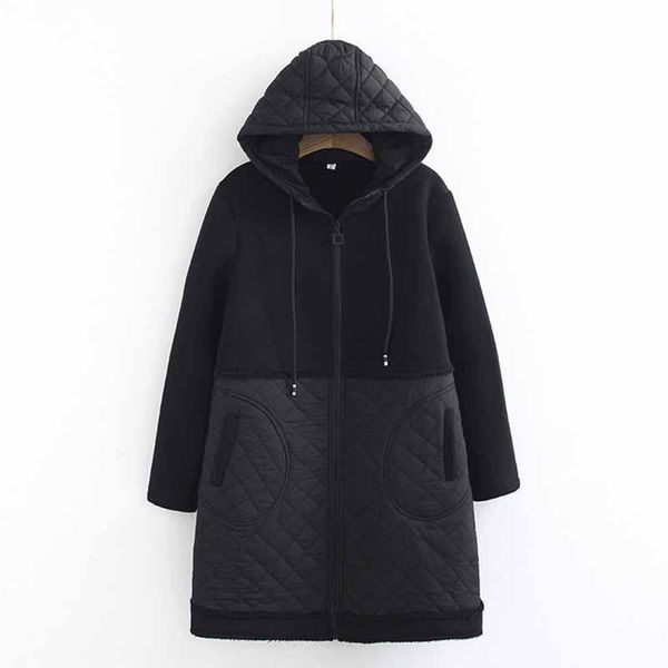 women's trench coats 2021 plus sizexl-5xl winter cotton parkas women hooded splice cotton-padded jacket female black warm outerwear lon, Tan;black
women's trench coats 2021 plus sizexl-5xl winter cotton parkas women hooded splice cotton-padded jacket female black warm outerwear lon, Tan;black