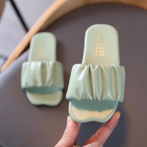 slipper arrivals 2021 children big girls slippers summer shoes fashion pu outdoor sandals for kids girl slides green beige, Black;grey
slipper arrivals 2021 children big girls slippers summer shoes fashion pu outdoor sandals for kids girl slides green beige, Black;grey