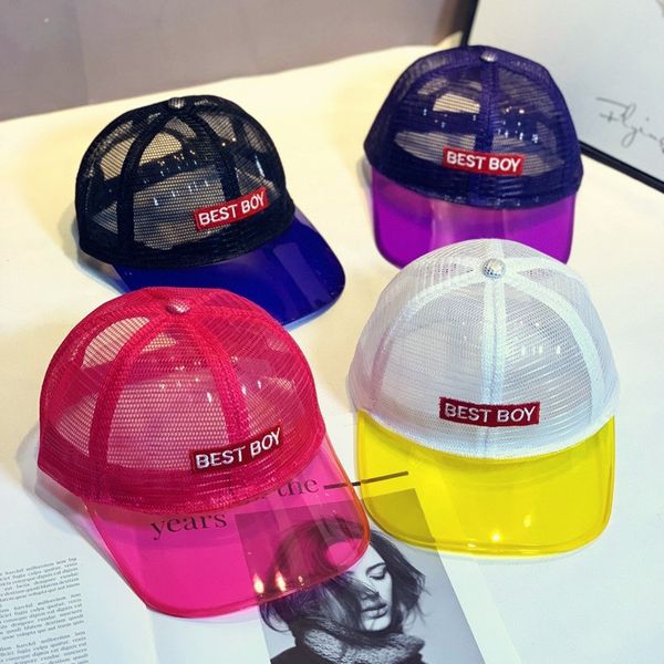 summer baseball boys and girls breathable duck tongue transparent cap children's full mesh hollow sun hat, Yellow
summer baseball boys and girls breathable duck tongue transparent cap children's full mesh hollow sun hat, Yellow