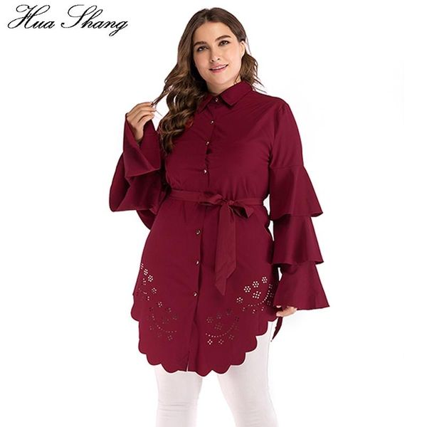 women's blouses & shirts casual ruffles sleeve women blouse 2021 long hollow out irregular ladies plus size 5xl moslim shirt, White
women's blouses & shirts casual ruffles sleeve women blouse 2021 long hollow out irregular ladies plus size 5xl moslim shirt, White