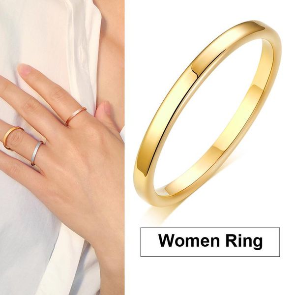 wedding rings 2mm thin stainless steel golden women ring brands stacking anillos mujer jewelry, Slivery;golden
wedding rings 2mm thin stainless steel golden women ring brands stacking anillos mujer jewelry, Slivery;golden