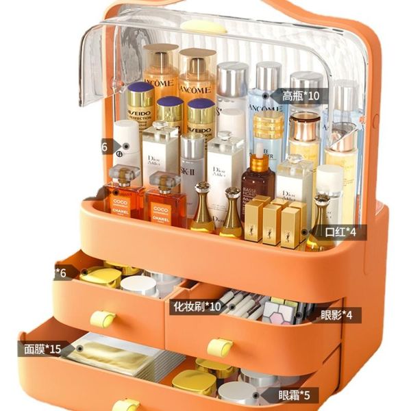 storage boxes & bins portable cosmetic box acrylic save space high-capacity rack brush holder makeup home organizer
storage boxes & bins portable cosmetic box acrylic save space high-capacity rack brush holder makeup home organizer