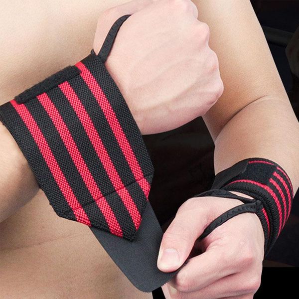 wrist support 1 piece weightlifting wristband band wraps bandages brace powerlifting gym fitness straps sports protector, Black;red
wrist support 1 piece weightlifting wristband band wraps bandages brace powerlifting gym fitness straps sports protector, Black;red