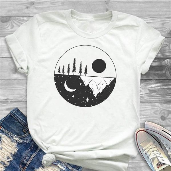and women lady day night men t shirts womens printed ladies short sleeve loose tee female graphic, White;black
and women lady day night men t shirts womens printed ladies short sleeve loose tee female graphic, White;black