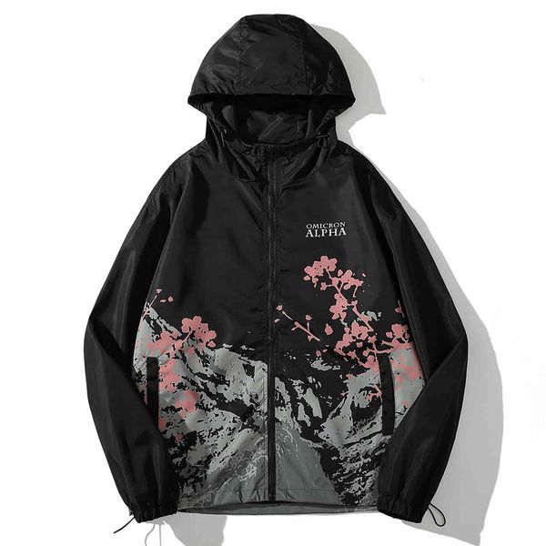 men's jackets lacible fuji mountain cherry blossom imprinted with zipper jacket streetwear japanese style outwear male unisex, Black;brown
men's jackets lacible fuji mountain cherry blossom imprinted with zipper jacket streetwear japanese style outwear male unisex, Black;brown
