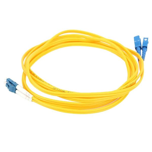 computer cables & connectors fiber optic cable jumper lc/upc to sc/upc single mode dual core for communication room wiring 10m
computer cables & connectors fiber optic cable jumper lc/upc to sc/upc single mode dual core for communication room wiring 10m