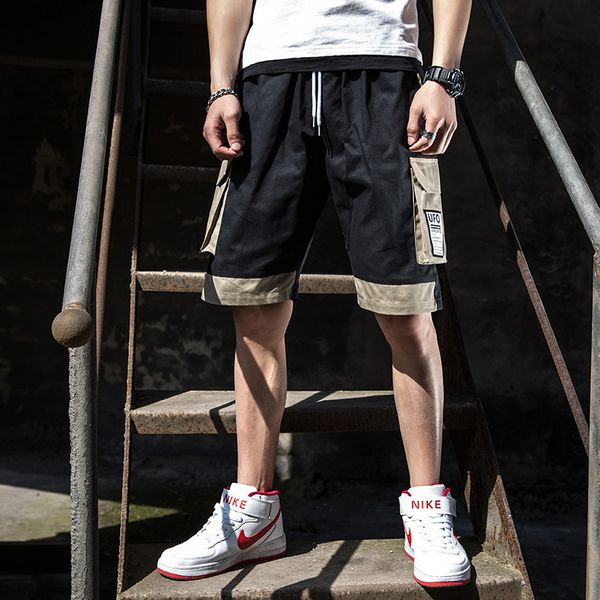 shorts men's summer loose straight capris korean fashion easy to wear casual sports pants fashion brand work pants, White;black
shorts men's summer loose straight capris korean fashion easy to wear casual sports pants fashion brand work pants, White;black
