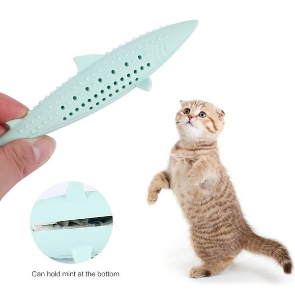 cat toys soft silicone mint fish toy pet teether games playing animals tease supplies products
cat toys soft silicone mint fish toy pet teether games playing animals tease supplies products