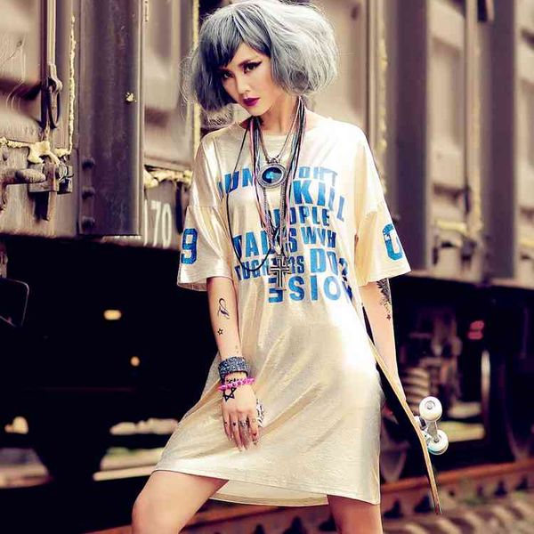 polo ladies fashion cool letter printing long short-sleeved t-shirt skirt fat mm large size summer queen, White
polo ladies fashion cool letter printing long short-sleeved t-shirt skirt fat mm large size summer queen, White
