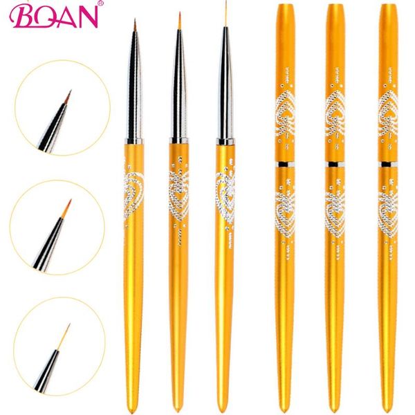 nail brushes bqan 5/7/9mm brush art stripe liner uv gel extension drawing painting pen cat eye acrylic builder tools, Yellow
nail brushes bqan 5/7/9mm brush art stripe liner uv gel extension drawing painting pen cat eye acrylic builder tools, Yellow