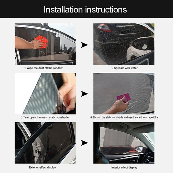 car sunshade visor curtain window film windshield stickers electrostatic adsorption front rear
car sunshade visor curtain window film windshield stickers electrostatic adsorption front rear