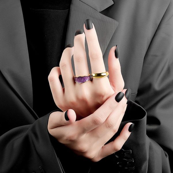 2021 arrival gentle cream french retro ring glazed gold edge bread shaped high sense rings for woman gift nj686, Silver
2021 arrival gentle cream french retro ring glazed gold edge bread shaped high sense rings for woman gift nj686, Silver