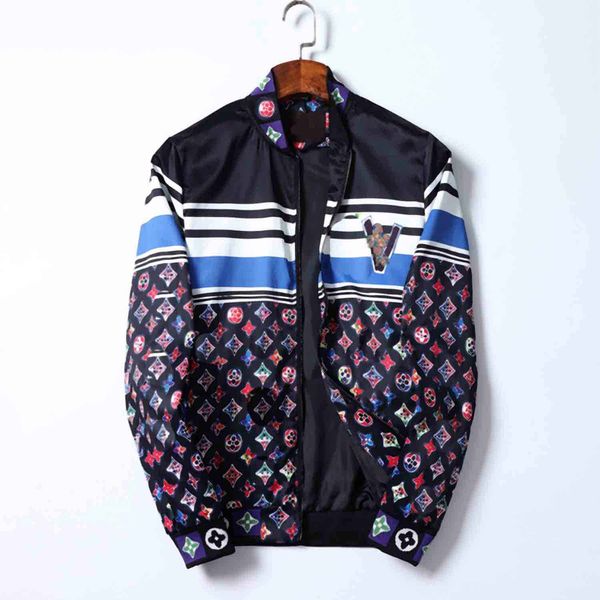 fashion men's spring and autumn jacket 2021 casual black print baseball uniform thin section slim trend plus size men, Black;brown
fashion men's spring and autumn jacket 2021 casual black print baseball uniform thin section slim trend plus size men, Black;brown