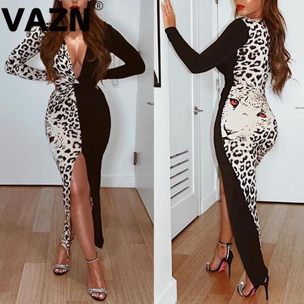 casual dresses vazn solid splice print long dress 2021 spring fashion women skinny mini lady high street bodycon, Black;gray
casual dresses vazn solid splice print long dress 2021 spring fashion women skinny mini lady high street bodycon, Black;gray