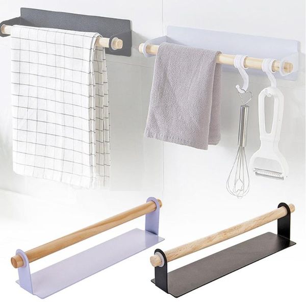 towel racks 1pc wall hanging single wood pole holder bar stickers glue storage rack punch kitchen
towel racks 1pc wall hanging single wood pole holder bar stickers glue storage rack punch kitchen