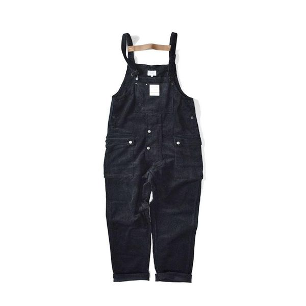 men's pants man women couple loose casual wide leg cargo men japan harajuku streetwear hip hop corduroy jumpsuit bib trousers overalls, Black
men's pants man women couple loose casual wide leg cargo men japan harajuku streetwear hip hop corduroy jumpsuit bib trousers overalls, Black