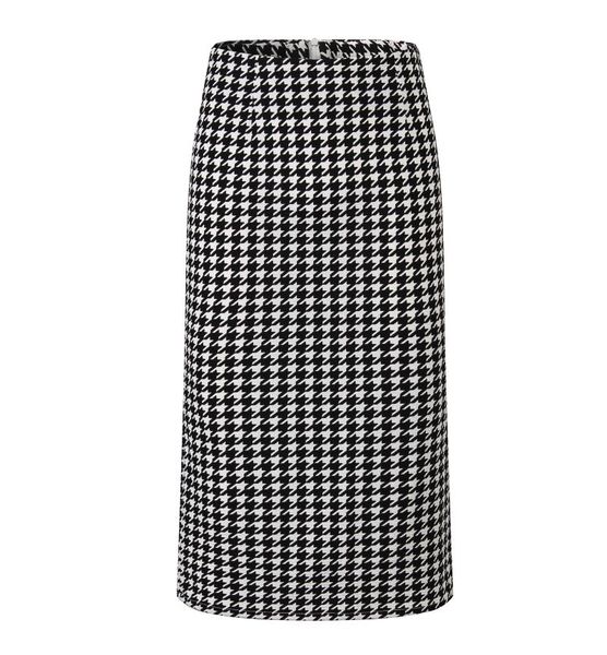 women summer print houndstooth pencil skirt casual mid-calf plus size faldas mujer moda jupe femme skirts, Black
women summer print houndstooth pencil skirt casual mid-calf plus size faldas mujer moda jupe femme skirts, Black