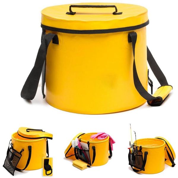portable multifunctional basin collapsible outdoor wash bucket camping hiking fishing trip accessories bags
portable multifunctional basin collapsible outdoor wash bucket camping hiking fishing trip accessories bags